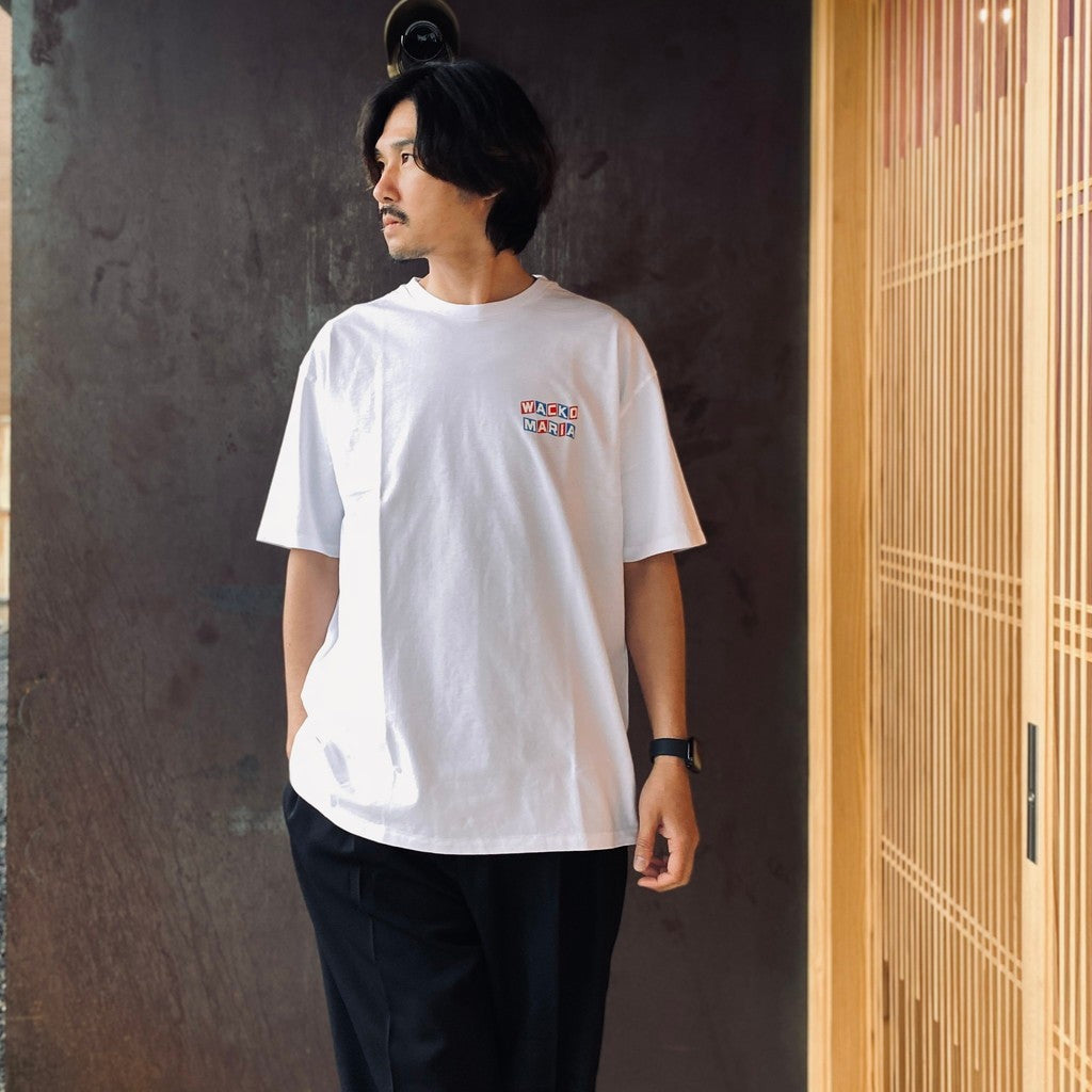 WASHED HEAVY WEIGHT CREW NECK T-SHIRT ( TYPE-10 ) #WHITE [26SS-WMT-WT11]