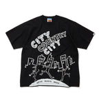 COTTON T-SHIRT_V.A #BLACK [CCC-263T007]