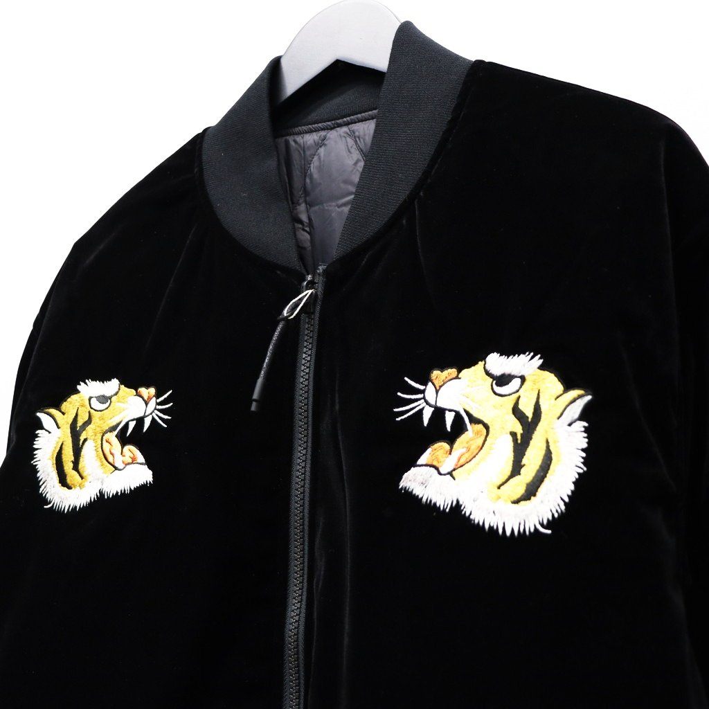 REVERSIBLE 「SKAJAN」 DOWN JACKET #BK×BK [TAION-JK04JS]