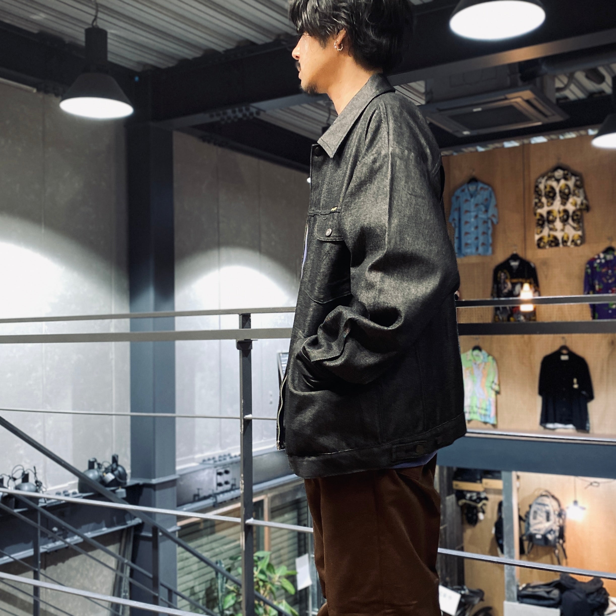Wrangler | TRUCKER JACKET #BLACK [22FW-WMO-WG03]
