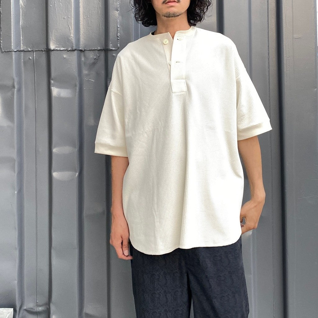 TECH THERMAL HENLEY S/S #ECRU [BE-39024]