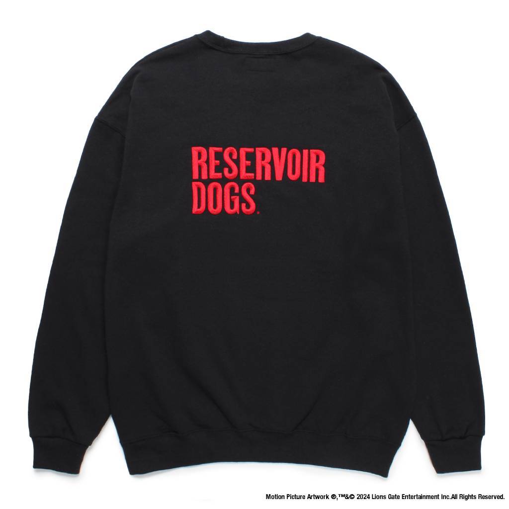 RESERVOIR DOGS | CREW NECK SWEAT SHIRT ( TYPE-7 ) #BLACK [RD-WM-SS22]