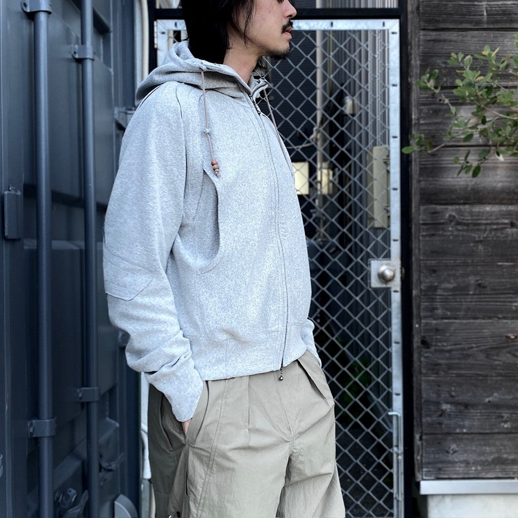 SOLID HOODIE弍#希瑟灰[24SS-SWPK01]