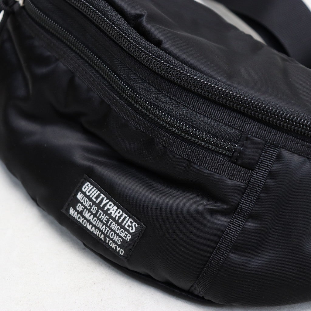 SPEAK EASY | WAIST POUCH #BLACK [25FW-WMA-BG07] - cocorozashi 三重