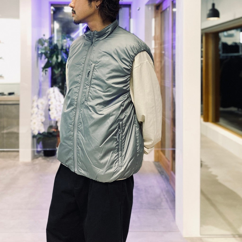 Packable Puff Vest #Grey [SD25F-JK01] – cocorozashi