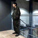 TWEED PUFFY JKT #OLIVE [FW23-JK03]