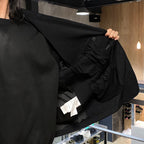 TECH LOOSE 2B JACKET TWILL #BLACK [BJ-55024W]