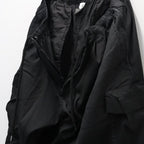 STRIPE BAGGY CARGO PANTS #Black [SU26-B06]