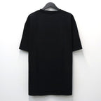WASHED HEAVY WEIGHT CREW NECK T-SHIRT ( TYPE-4 ) #BLACK/PURPLE [26FWE-WMT-WT04]