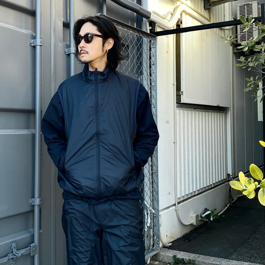 TECH REVERSIBLE WIND SHIELD VEST #NAVY [BJ-23024] – cocorozashi