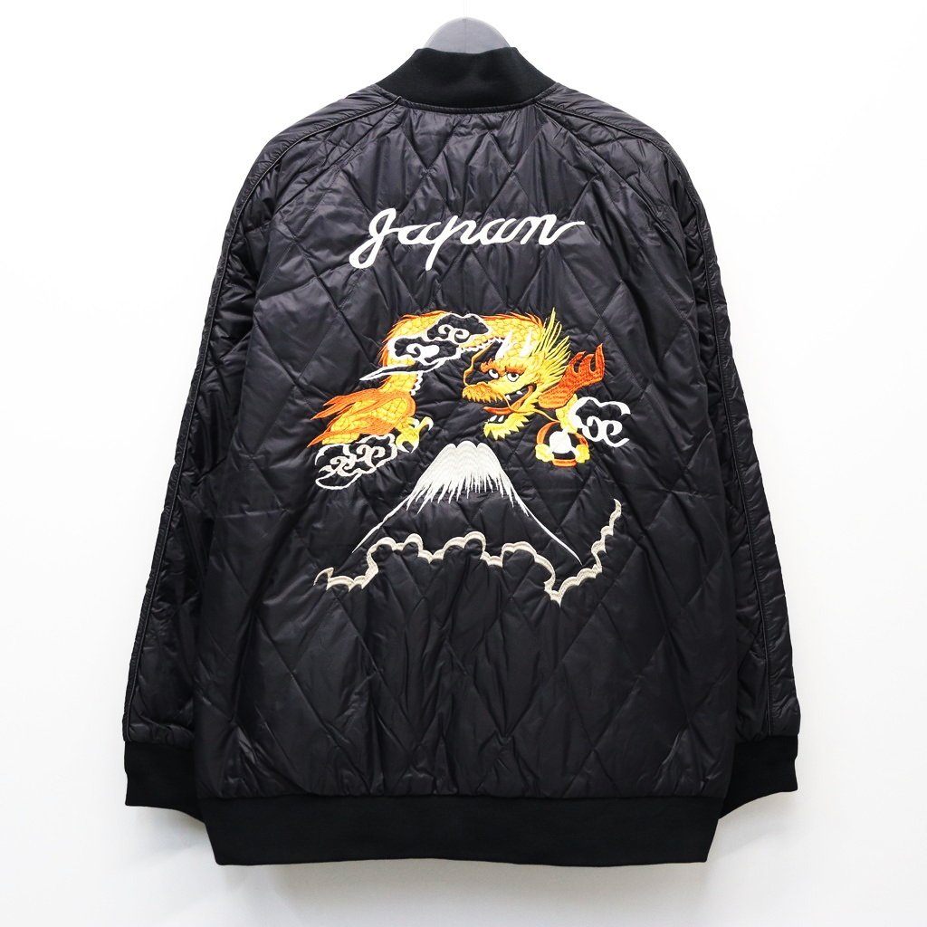 REVERSIBLE 「SKAJAN」 DOWN JACKET #BK×BK [TAION-JK04JS-N1]