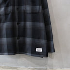 FLEECE SHIRT ( TYPE-1 ) #CHARCOAL [24FW-WMO-BL24]