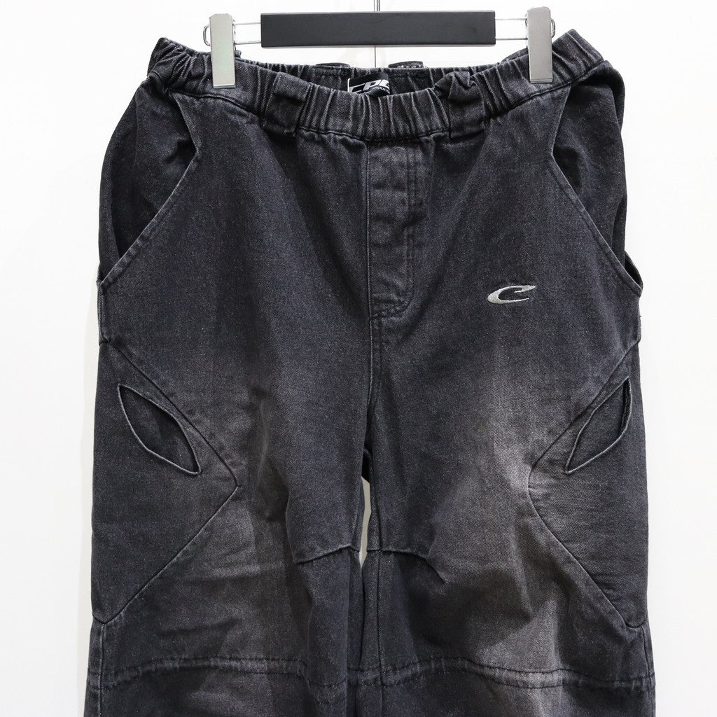 CPG | RHOMBUS DENIM PANTS #BLACK [25SS-CPG-03 / FS1741]