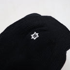 WHIMSY | Logo Socks(LOOSE FIT) #PURE BLACK [M-P1-XW1]