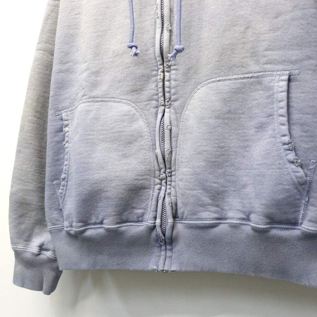 THE DITC JOURNAL ZIP HOODIE AGED #EGGPLANT [BW261-DJZH]
