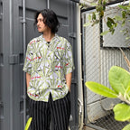 HIGHTIMES | S/S HAWAIIAN SHIRT -TYPE 1- #PURPLE [HIGHTIMES-WM-HI05]