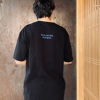 MULHOLLAND DRIVE | WASHED HEAVY WEIGHT CREW NECK T-SHIRT ( TYPE-2 ) #BLACK [MD-WM-WT02]