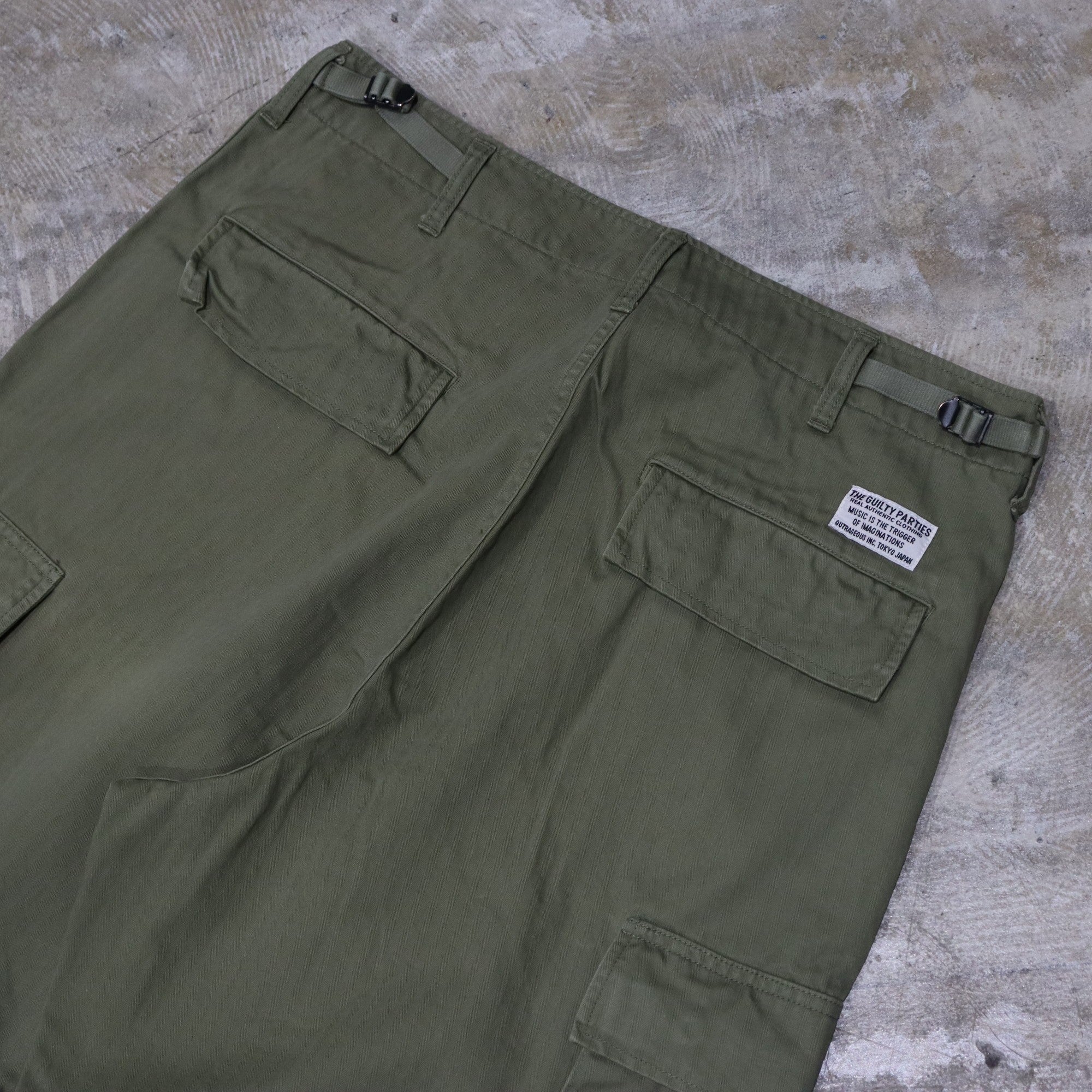 6 POCKET TROUSERS #KHAKI [24FW-WMP-PT03]