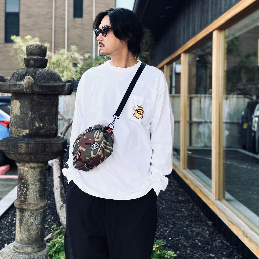 HYAKKI YAENZU LS TEE #White [26FW_T02]