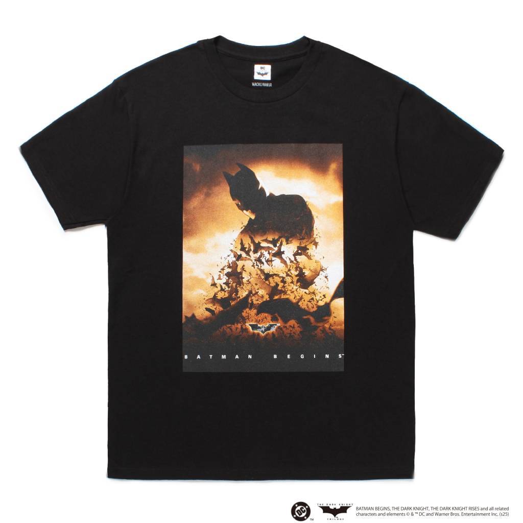 《黑闇騎士》三部曲 | 圓領T卹（1型）#黑色 [TDKT-WM-TEE01]