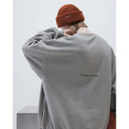 「RE-C01」Ryoiki Exp. 超大圓領毛衣 #M-GRAY [GOOPI-23AW-DEC-03]