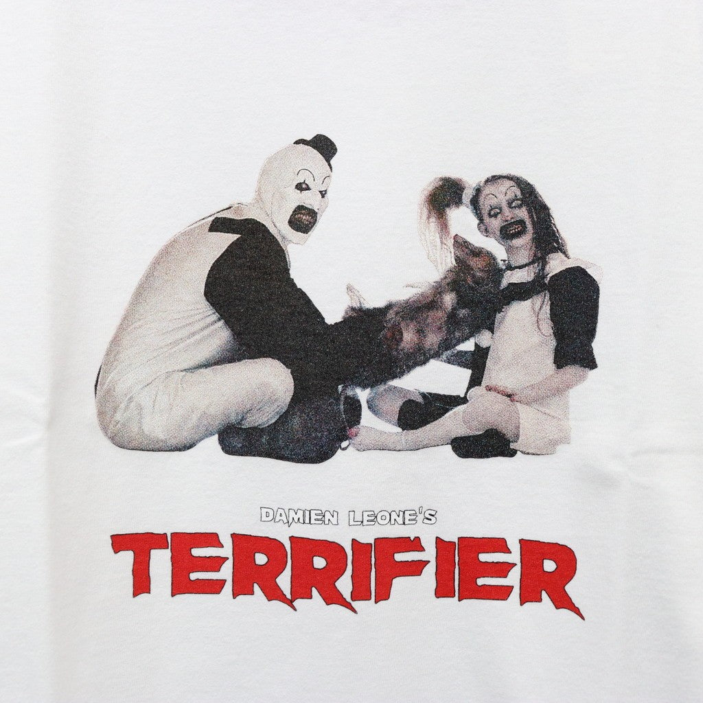 TERRIFIER | 水洗重磅圓領T卹（第3種）#白色 [TERRIFIER-WM-WT03]