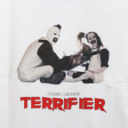 TERRIFIER | 水洗重磅圓領T卹（第3種）#白色 [TERRIFIER-WM-WT03]