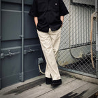 迪克斯 | 褶襉長褲 #米白色 [25SS-WMP-DC01]