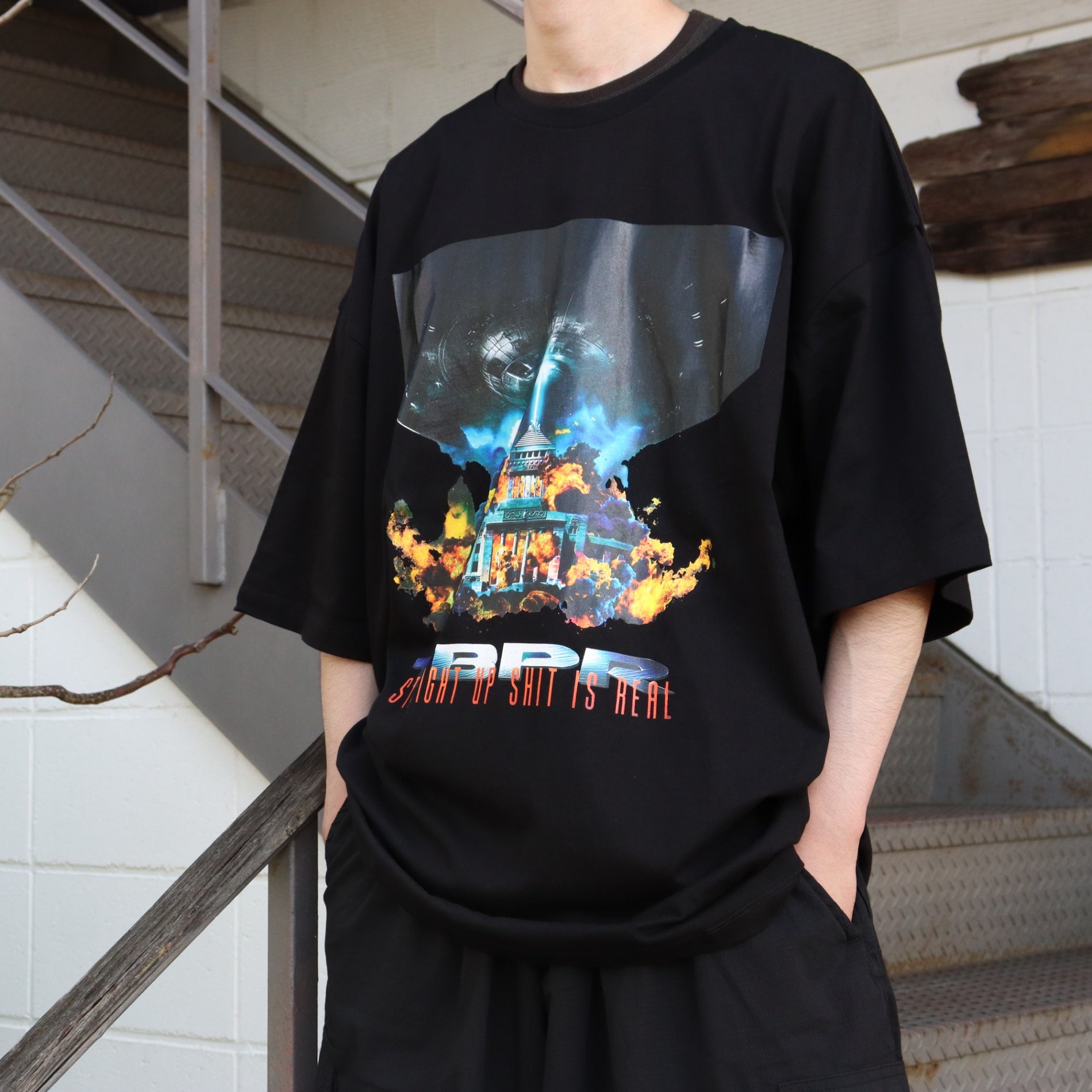 INDEPENDENCE S/S T-SHIRT #Black [SU25-T07]