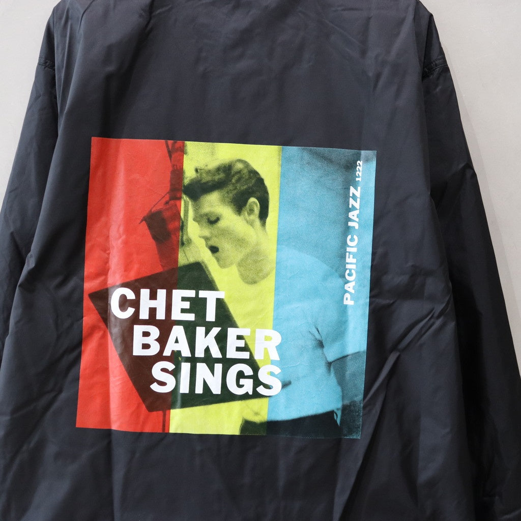 CHET BAKER | 教练夹克 (TYPE-2) #黑色 [CHETBAKER-WM-BL02]