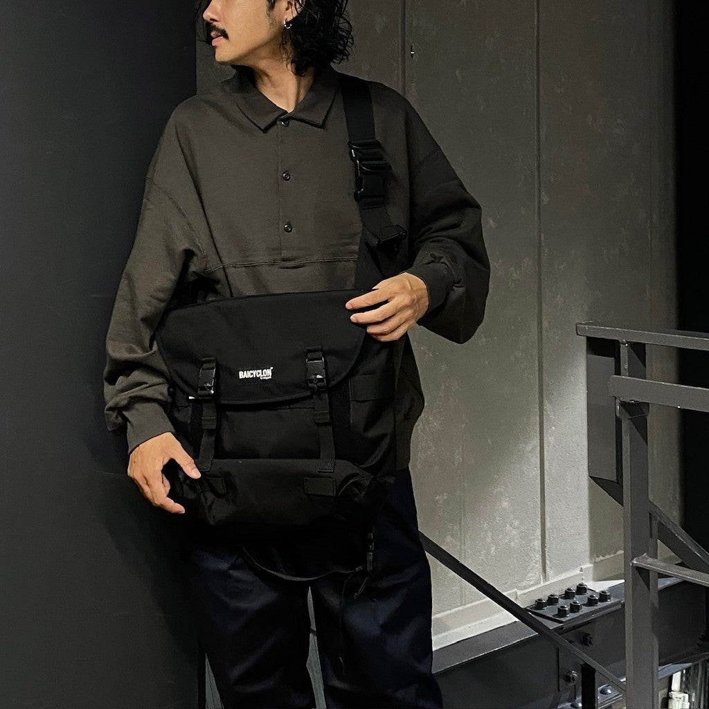 MESSENGER BAG #BLACK [CL-02]