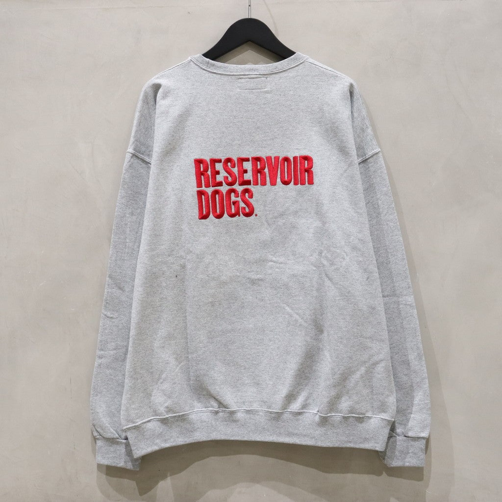 RESERVOIR DOGS | CREW NECK SWEAT SHIRT (TYPE-7) #GRAY [RD-WM-SS22