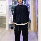EQUALIZER CORD CREW SWEAT #Black [25FW_SW01]