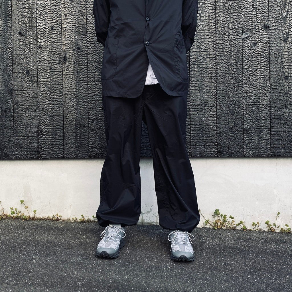 TECH PERTEX TRAVEL 2B JACKET & TECH PERTEX TRAVEL PANTS #BLACK [BJ-62026 / BP-63026]