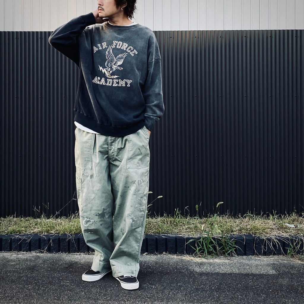 REPAIRED USAF MECHANIC PANTS #AGED SAGE GREEN [BW252-RUMP]