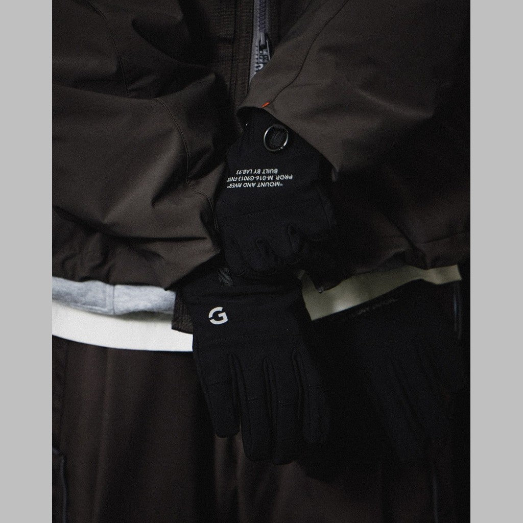 「8SE-01A」 「守」Logo Wind-stopper Gloves #SHADOW [GOOPI-24AW-DEC-04]