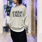 HEAVY WEIGHT CREW NECK SWEAT SHIRT #GRAY [25FW-WMC-SS05]