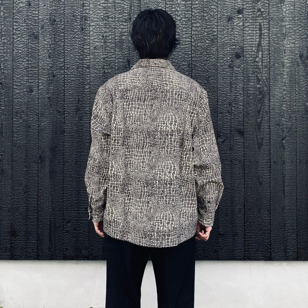 WOLF'S HEAD | 50'S SHIRT L/S ( TYPE-2 ) #ONE [WOLFSHEAD-WM-OC14]