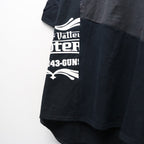 PUZZLE TEE E #BLACK [C2647909E]