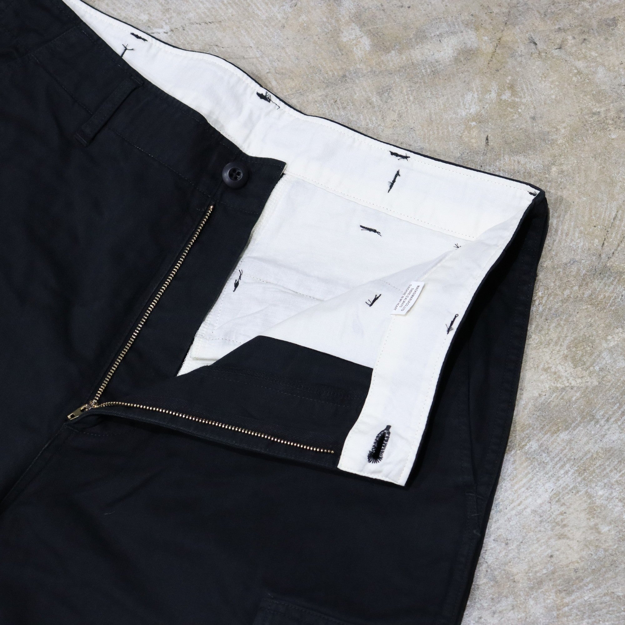 6 POCKET TROUSERS #BLACK [24FW-WMP-PT03]