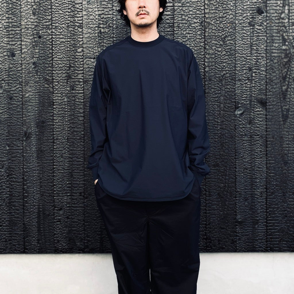 TECH LIGHT WEIGHT L/S TEE #INK BLACK [BE-30026]
