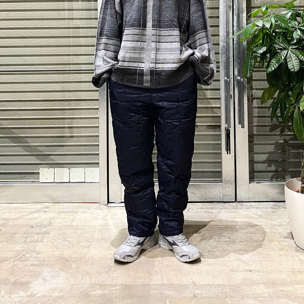 REGULAR STRAIGHT DOWN PANTS #D-NAVY [TAION-131RS]