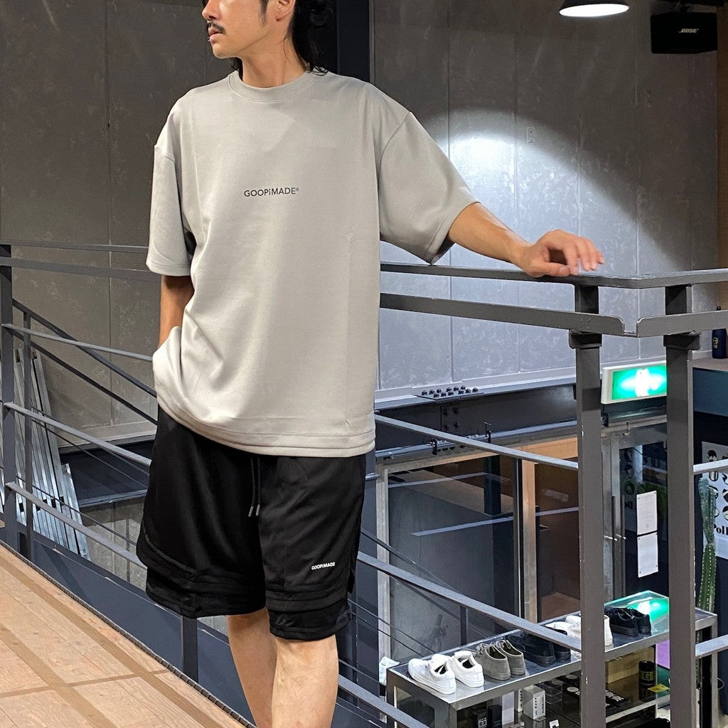 「DE-05」超大Logo T卹 #灰色 [GOOPI-24SS-AUG-03]