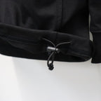 TECH DRAWSTRING TEE L/S #BLACK [BE-31026W]