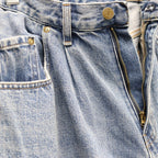 DENIM BAGGY PANTS #BLUE STONE [GH5S013D]