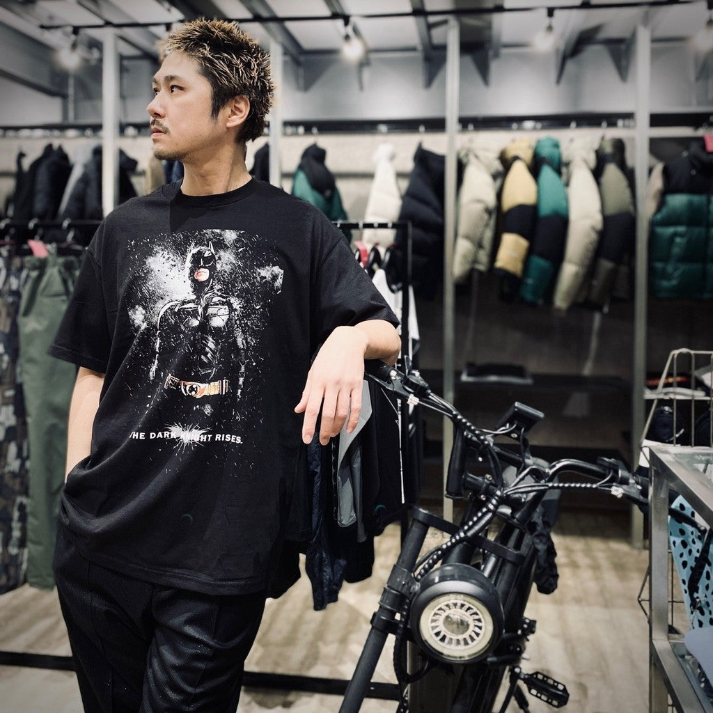 THE DARK KNIGHT TRILOGY | CREW NECK T-SHIRT (TYPE-6) #BLACK [TDKT-WM-TEE06]