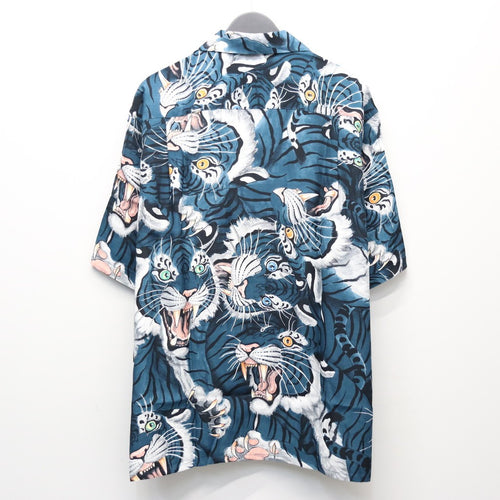 TIM LEHI | HAWAIIAN SHIRT S/S ( TYPE-2 ) #BLUE [26SSE-WMS-HI02]