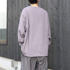 SIDE SEAM DBL KNIT LONG SLEEVE #KHAKI [CES29CS22]