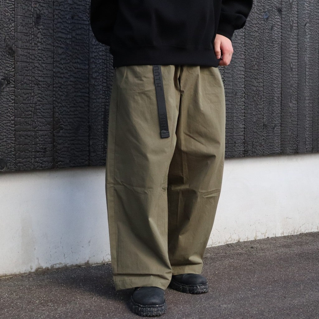 BAGGY PIPE PANTS #Olive [SS26-B09]