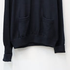 TECH KNIT CREW L/S Brewed Protein #NAVY [BE-70026W]